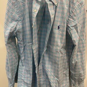 Ralph Lauren Plaid Button-Down Shirt